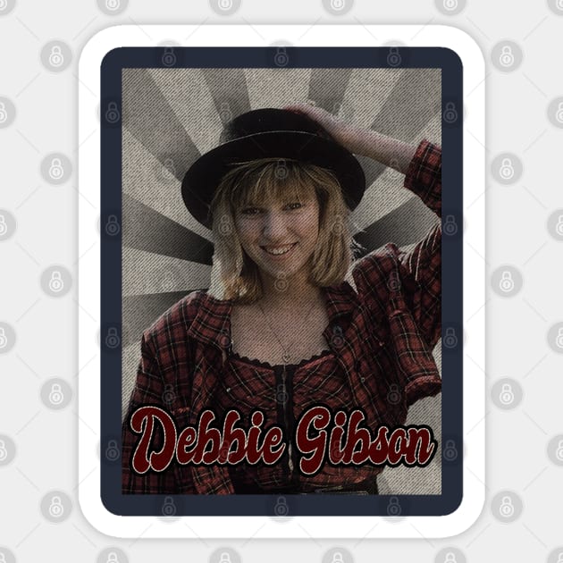 Vintage Classic Debbie Gibson Sticker by StickMen